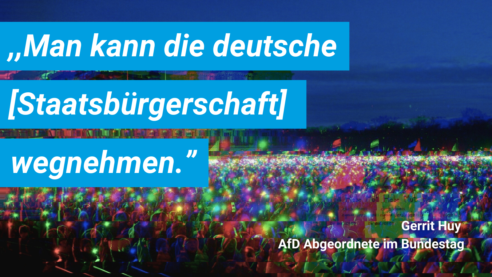 Gerrit Huy Zitat - AfD Handreichung